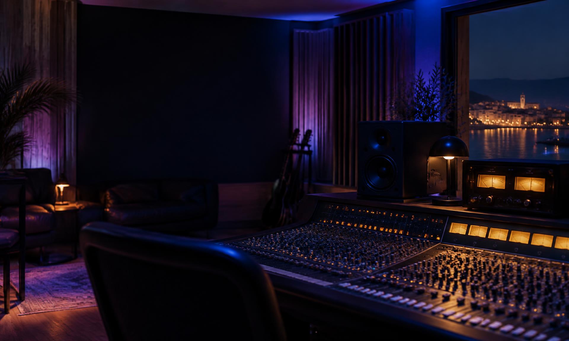 Studio de mixage Crystal en France